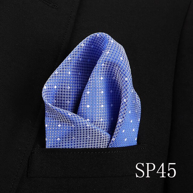 men's pocket square handkerchiefs striped 22*22 cm sp45