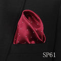 men's pocket square handkerchiefs striped 22*22 cm sp61