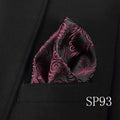 men's pocket square handkerchiefs striped 22*22 cm sp93