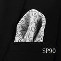 men's pocket square handkerchiefs striped 22*22 cm sp90