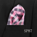 men's pocket square handkerchiefs striped 22*22 cm sp87