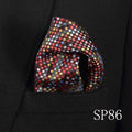 men's pocket square handkerchiefs striped 22*22 cm sp86