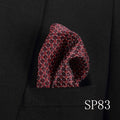 men's pocket square handkerchiefs striped 22*22 cm sp83