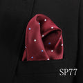 men's pocket square handkerchiefs striped 22*22 cm sp77