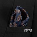 men's pocket square handkerchiefs striped 22*22 cm sp75