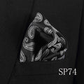 men's pocket square handkerchiefs striped 22*22 cm sp74