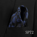 men's pocket square handkerchiefs striped 22*22 cm sp72