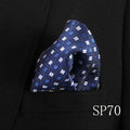 men's pocket square handkerchiefs striped 22*22 cm sp70