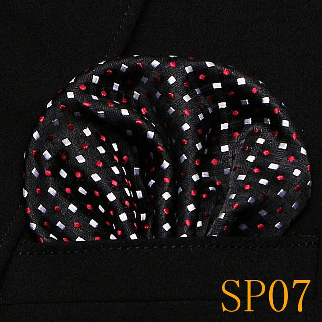 men's pocket square handkerchiefs striped 22*22 cm sp7