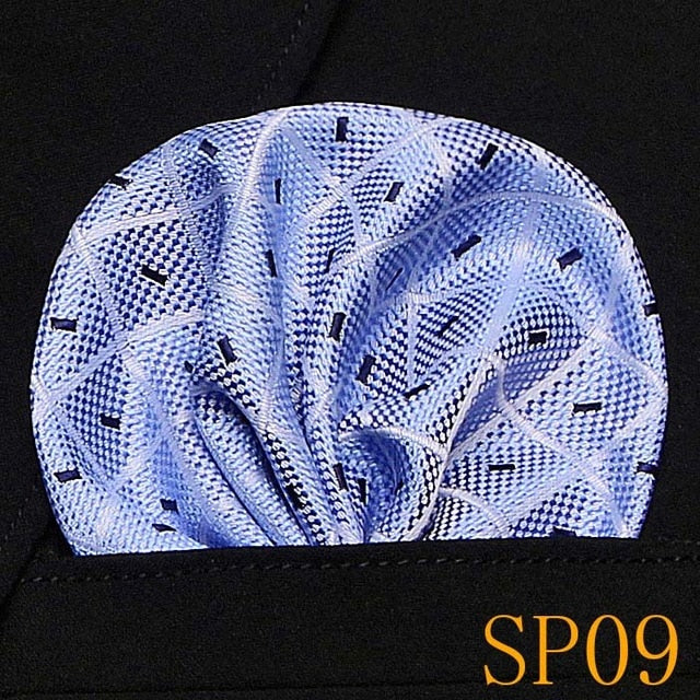men's pocket square handkerchiefs striped 22*22 cm sp9