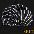 men's pocket square handkerchiefs striped 22*22 cm sp10