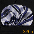 men's pocket square handkerchiefs striped 22*22 cm sp5