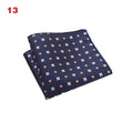 vintage men british design floral print pocket square handkerchief chest towel suit accessories nyz shop 13