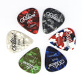 6 pieces alice celluloid guitar picks mediator thickness even mix