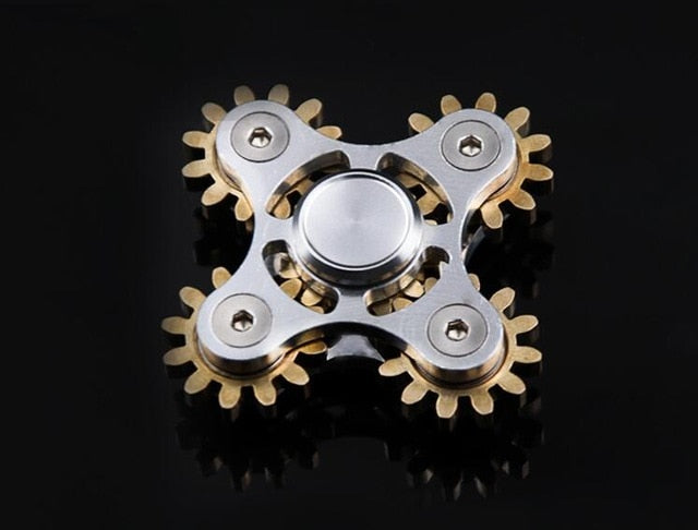 gears fidget spinner fingertip finger top gyro toys d2