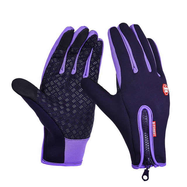 unisex touchscreen winter thermal warm cycling bicycle bike ski outdoor glove