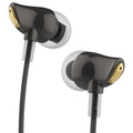 earphone nano zircon earbuds for iphone samsung with mic&remote black