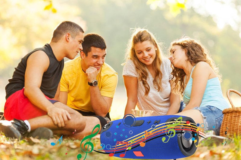 yaba 40w bluetooth speaker subwoofer tws outdoor speaker waterproof