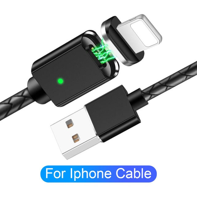magnetic cable for iphone 6 7 xs micro usb black for iphone