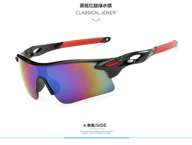 unisex cycling glasses mountain bike sunglasses uv400 road sport bicycle glasses riding eyewear gafas ciclismo color 4