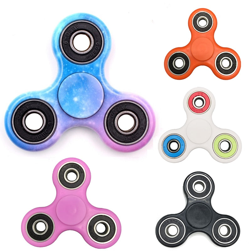 ceramics bearing tri-spinner abs edc hand spinners