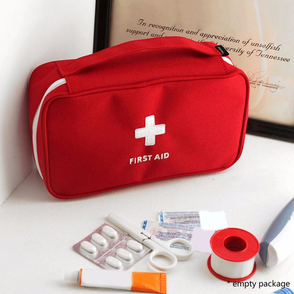 first aid kit for medicines outdoor camping medical bag