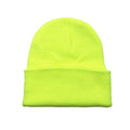 new unisex beanies casual cap fluorescent green