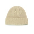 men knitted hat beanie skullcap sailor cap cuff beanie beige