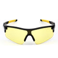 cycling glasses uv400 unisex windproof goggles bicycle/motorcycle 5 yellow bk yellow
