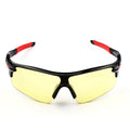 cycling glasses uv400 unisex windproof goggles bicycle/motorcycle 9 red bk yellow