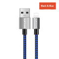 suntaiho 2.4a usb cable for iphone charger cable xs max xr x usb fast