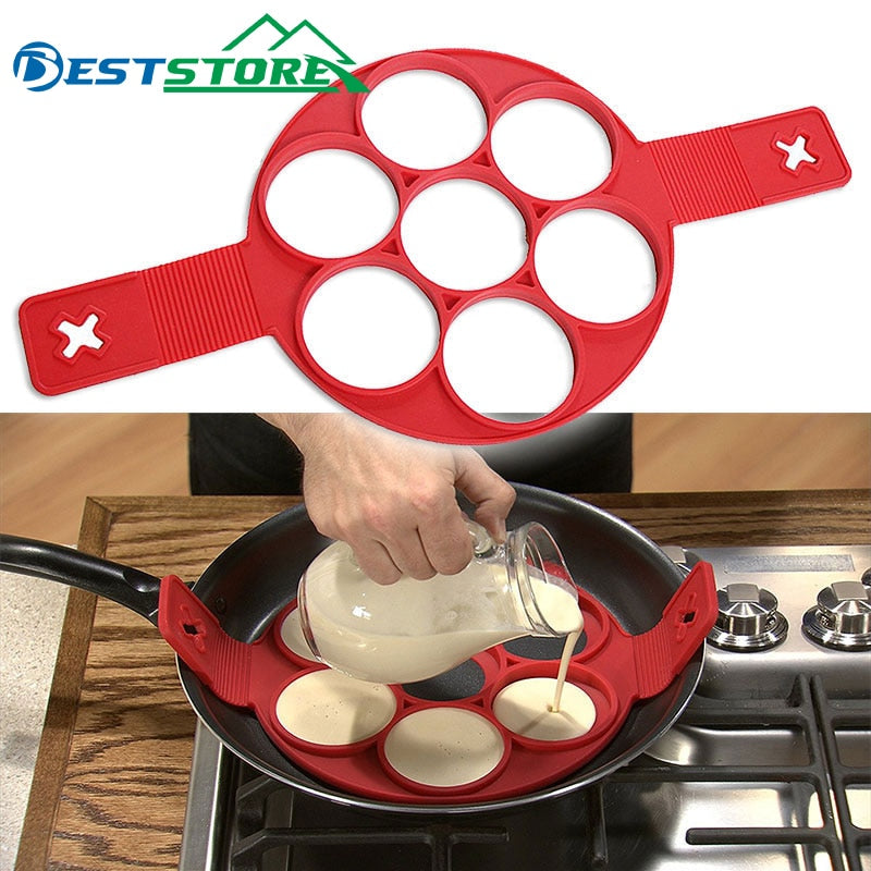 pancake maker egg ring maker nonstick cooking tools silicone