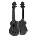 21 inch colorful acoustic ukulele uke guitar 4 strings black / 21 inches