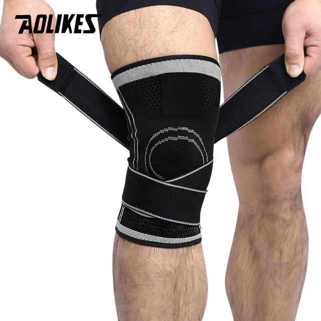sports knee pad breathable bandage knee brace basketball tennis cycling
