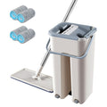magic cleaning mops free hand spin cleaning mop with bucket 4pcs mop cloth