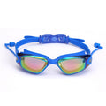 unisex goggles for swimming blau