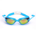 unisex goggles for swimming himmel-blau