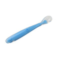 hot sale baby soft silicone spoon candy color temperature sensing spoon 1
