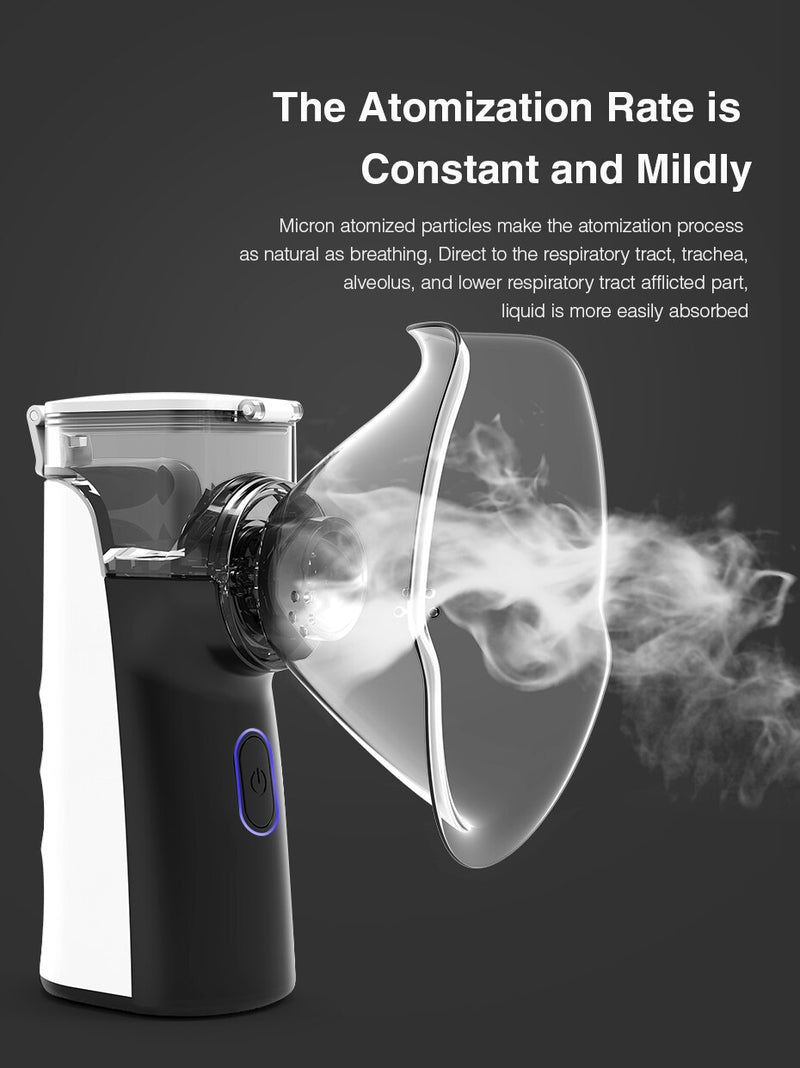kids/adult medical portable nebulizer handheld asthma portatil inhaler atomizer