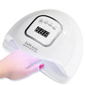 nails dryer 54w/48w/36w ice lamp for manicure gel nail lamp for gel varnish 80w x5 plus(eu plug)