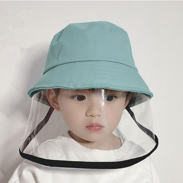 children anti-fog bucket hats unisex outdoor travel dustproof