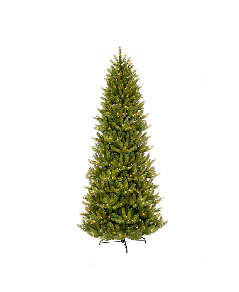 from 6.5ft to 10ft pre-lit franklin fir artificial christmas tree with 750 clear lights 9
