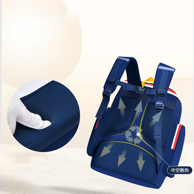 school bags for boys, girls grade 1-3-6 kids book bag orthopedic